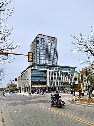 <span class="mw-page-title-main">RDO Building</span> An 18-story mixed use building located in downtown Fargo, North Dakota.