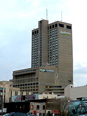 Radisson hotel in downtown Winnipeg, Manitoba Radisson hotel in downtown Winnipeg, Manitoba.JPG