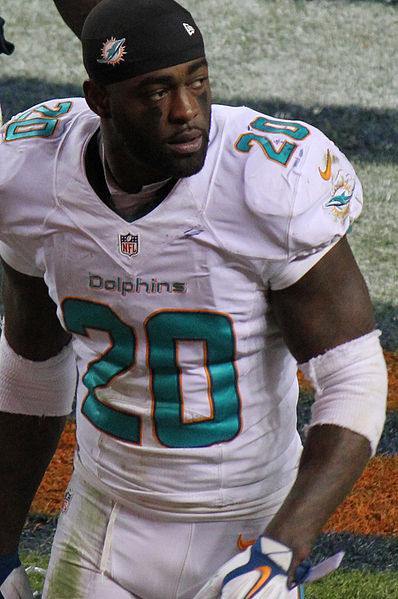 Jones with the Miami Dolphins