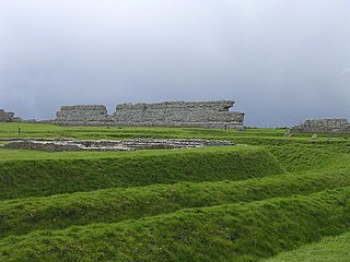 Richborough Human settlement in England