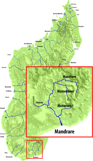 <span class="mw-page-title-main">Mandrare River</span> River in Madagascar
