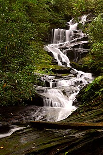 Roaring Fork Falls (Yancey County) waterfall