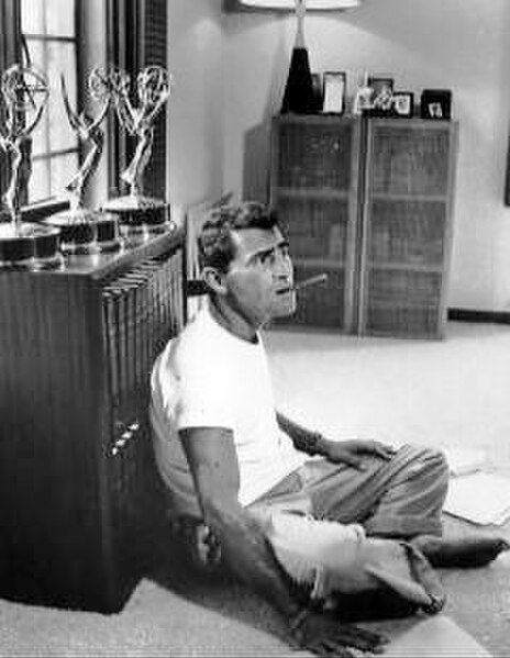 Rod Serling at home in 1959
