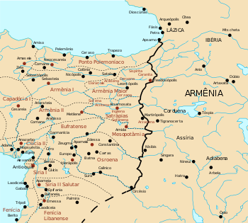 Roman-Persian Frontier, 5th century-pt.svg