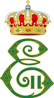 Royal Monogram of Ernst II, Duke of Saxe-Altenburg.svg