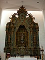 Retablo mayor de la catedral de Aveiro. El mismo templo contiente otros notables retablos.