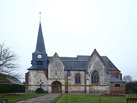 A Saint-Vincent de Saint-Maxent-templom cikk illusztráló képe