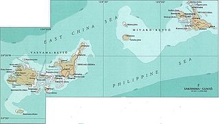 Karte Sakishima-Inseln