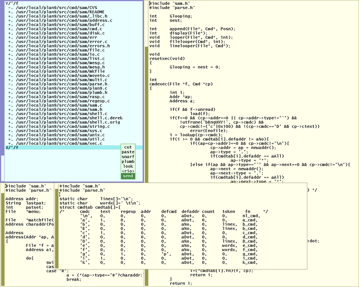 Sam (text editor)