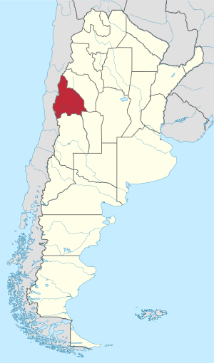 San Juan sur la carte