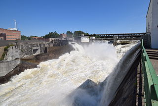 <span class="mw-page-title-main">Sarp Falls</span> Waterfall in Viken county in southeastern Norway