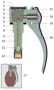 67式木柄手榴弹结构图图片