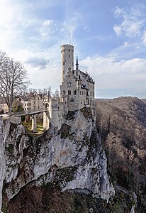 Main castle Lichtenstein Castle Germany