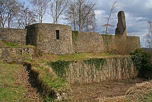 Castle ruins in Schloßthal