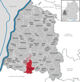 Kaart van Schuttertal