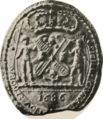 1686 city seal with imperial crown