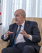 Abdelmadjid Tebboune Algerisk president (2019–).