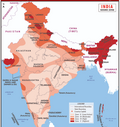 Thumbnail for Earthquake zones of India