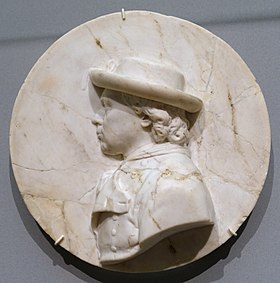 Self portrait by Franz Xaver Messerschmidt, Pressburg, c. 1780, alabaster - Bode-Museum - DSC02941.JPG