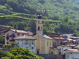 Serravalle all'Adige, biserica Sfinților Fabiano și Sebastiano.jpg