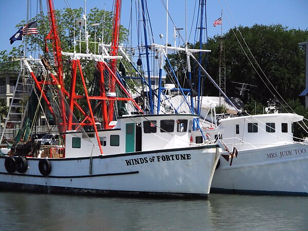 Fishing boats on Shem Creek