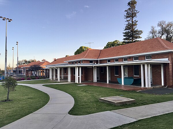 Shenton College's Borneo House, part of the heritage listed former Lemnos Hospital