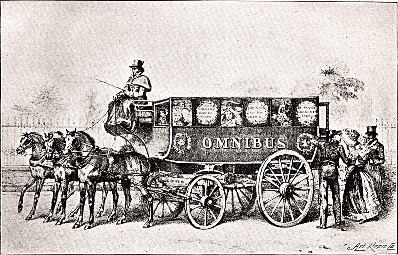 An Omnibus in use from 1829