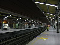 Line 3 platform in 2009