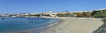 Bay and beach of Vasco da Gama, Sines