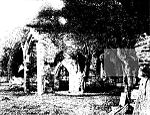 The remains of Sockburn Church (from an 1894 book). Sockburn.Church.1894.jpg