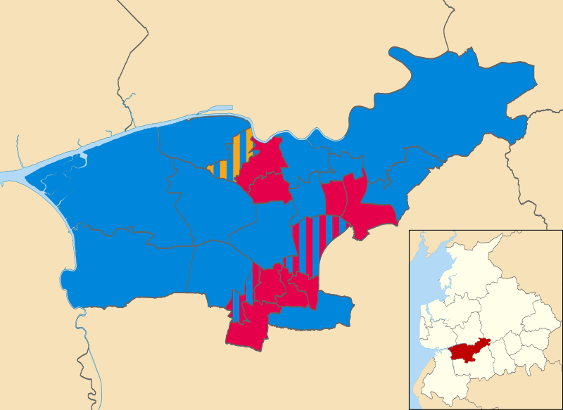 File:South Ribble 2015 Borough Council Election Ward Map.svg
