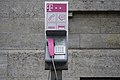 * Nomination A pink pay phone in front of a post building. --PantheraLeo1359531 17:47, 17 December 2019 (UTC) * Promotion Good quality -- Spurzem 18:42, 17 December 2019 (UTC)