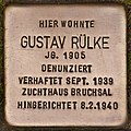 Stumbling block for Gustav Rülke (Schwerin) .jpg