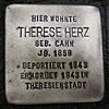 Stolperstein für Therese Herz