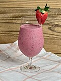 Thumbnail for File:Strawberry milkshake (KETO, LCHF, Low Carb, Gluten free, FIT) - 52774787519.jpg