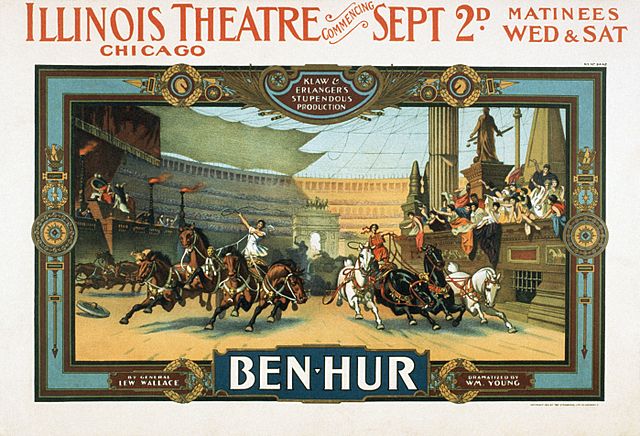 A 1901 poster for a production of the play at the Illinois Theatre, Chicago