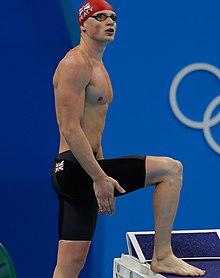 Adam Peaty at the Rio Olympics.