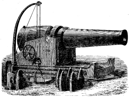 T3- d464 - Fig. 339. — Nouveau canon de la marine française se chargeant par la culasse.png
