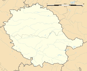 卢贝尔在塔恩省的位置