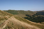 English: View from Tarnica. Polski: Widok z Tarnicy.