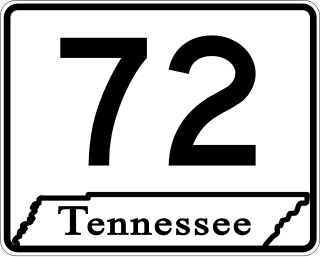 <span class="mw-page-title-main">Tennessee State Route 72</span> State highway in Tennessee, United States