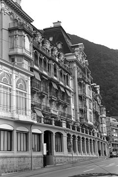 The Grand Hôtel de Territet, formerly Hôtel des Alpes