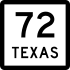 State Highway 72 markeri
