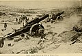 Three 8-inch howitzers in action