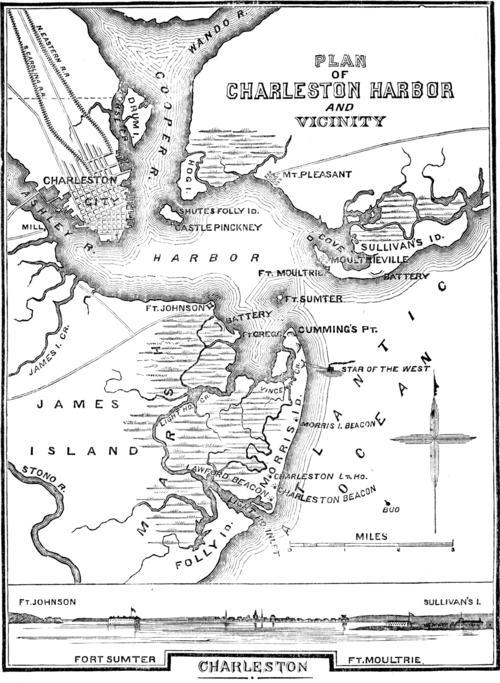 Plan of Charleston Harbor and Vicinity.