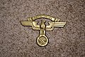 Third Reich NSKK eagle cap insignia
