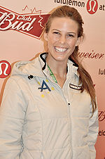 Torah Bright of Cooma, NSW, the winner of the women's halfpipe snowboarding at the 2010 Winter Olympics Torah Bright.jpg