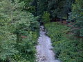 Italiano: Il torrente Amione in secca, nei pressi del santuario della Nostra Signora delle Rocche, nella frazione Rocche presso Molare