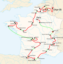 Tour de France 2004 - Course Outline