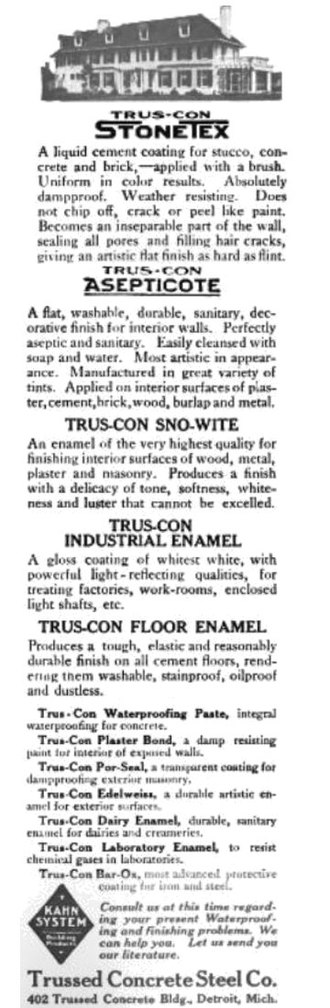 Scientific American advertisement 1911 Truscon advertisement 1911.jpg